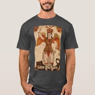 Ancient Art Archangel Saint Michaels T Shirt