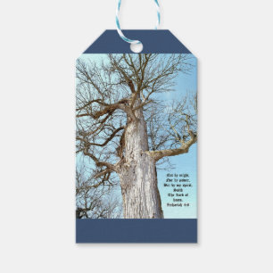 Ancient Ash Zechariah 4:6 Presentetikett