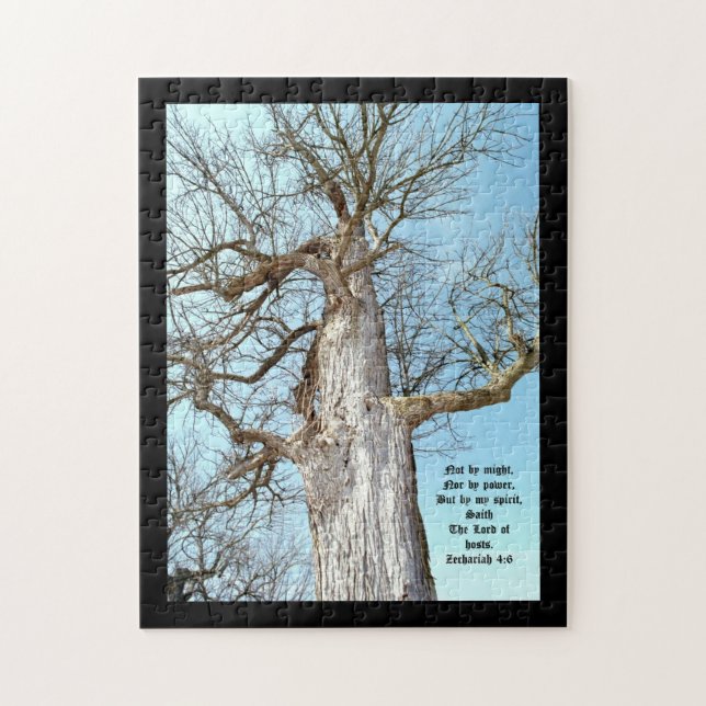 Ancient Ash Zechariah 4:6  Pussel (Vertikal)