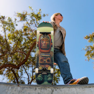 Ancient Astronaut Explorer Flyter i Space Mini Skateboard Bräda 18,5 Cm