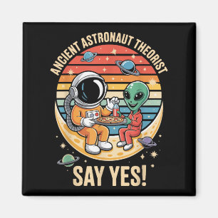Ancient Astronaut Theorist säger ja Alien Spacessh Magnet