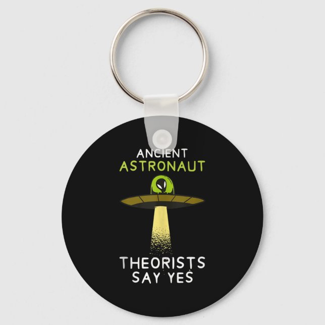 Ancient Astronaut Theorists säger ja till Shirt Al Nyckelring (Framsida)