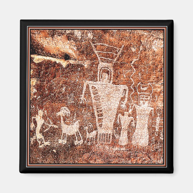 ANCIENT ASTRONAUTS MAGNET (Framsidan)