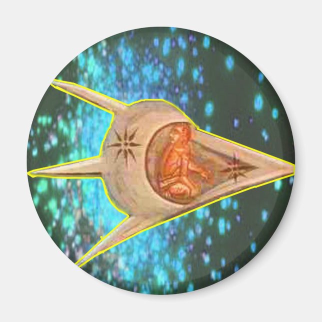 Ancient Astronauts Magnet (Framsidan)