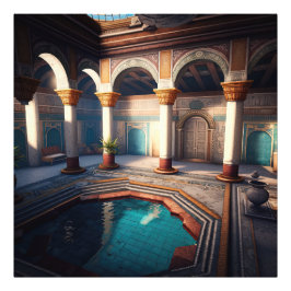 Ancient Bath House Collection - Byzantine Fototryck