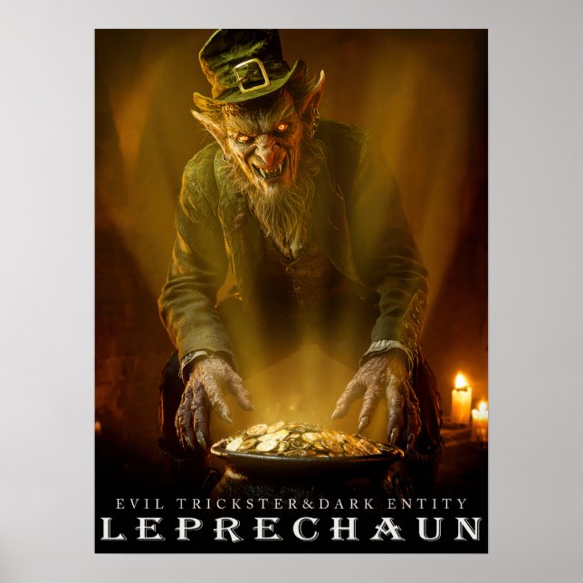 ANCIENT BEAST & CREATURES: The Leprechaun Poster (Framsidan)