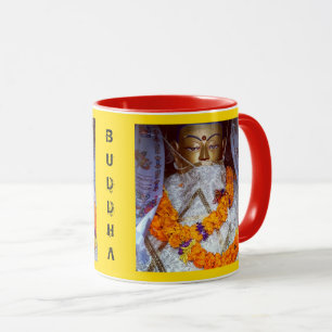 Ancient Buddha, Himalaya - Nepal (Guru) Mugg
