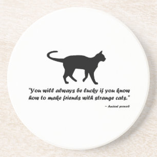 Ancient Cat Proverb Underlägg