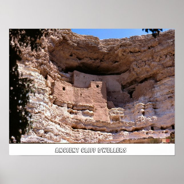 Ancient Cliff Dwellers Poster (Framsidan)
