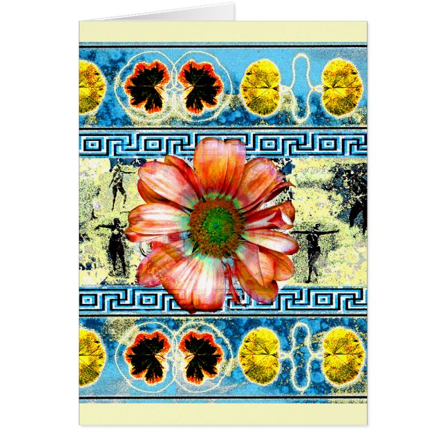 Ancient Dance Hälsningskort (Framsidan)