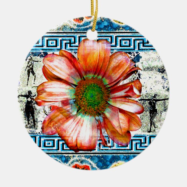 Ancient Dance Julgransprydnad Keramik (Framsidan)