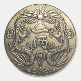 Ancient Dragon Runt Klistermärke