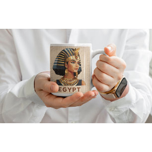 Ancient Egypten Colorful Queen Pharaohs mugg