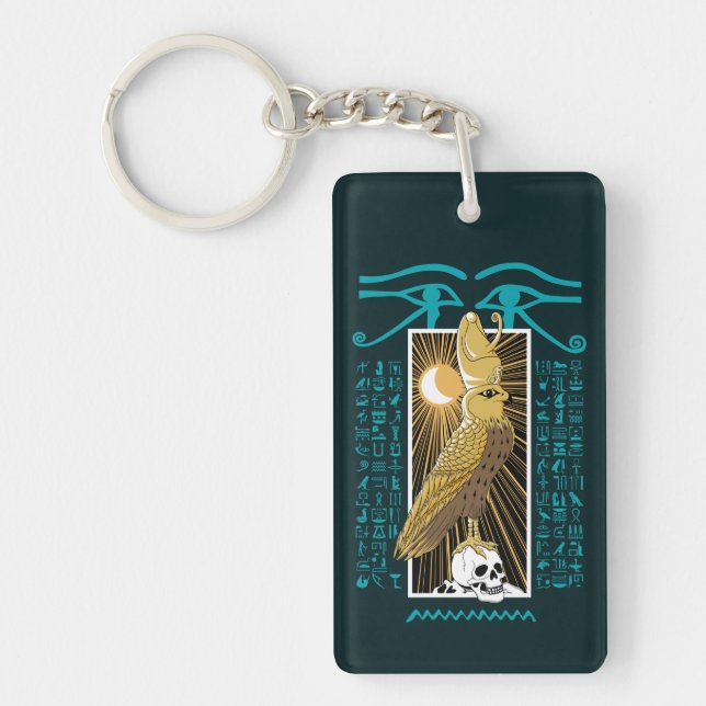 Ancient Egypten Falcon God Horus (Framsidan)