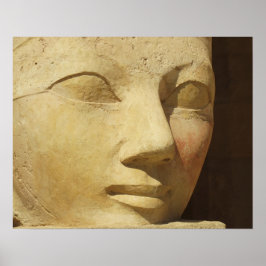 Ancient Egypten Hatshepsut statue temple intrage Poster