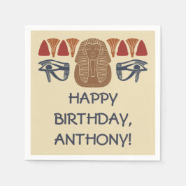 Ancient Egypten Kung Tut Thmet Anpassningsbar Part Pappersservett