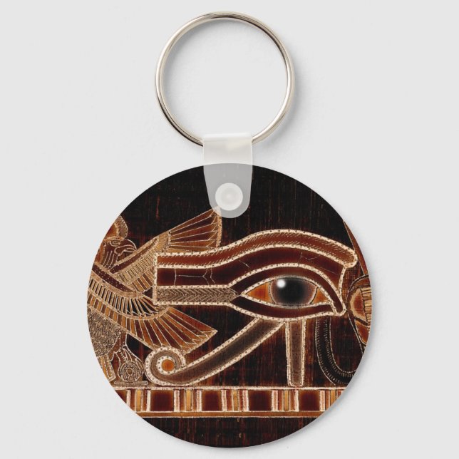 Ancient Egypten Öga i Horus Wadjet Keychain Nyckelring (Framsida)