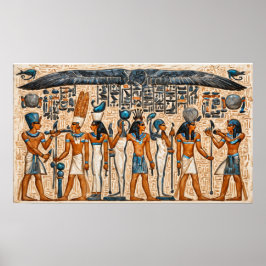 Ancient Egypten, Öga of Horus Poster