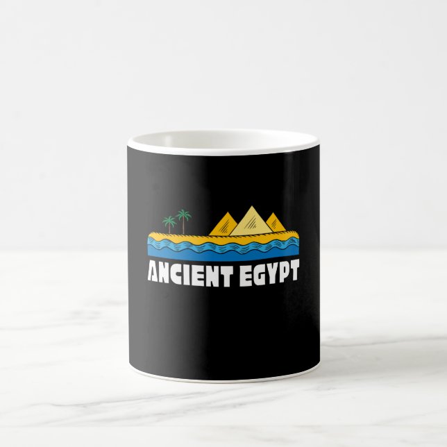 Ancient Egypten T Shirt, Pyramids Tee Kaffemugg (Center)