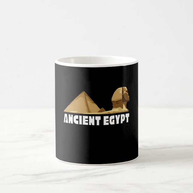 Ancient Egypten T Shirt, sphinx Tee Kaffemugg (Center)
