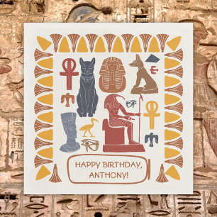 Ancient Egypten Thmet Anpassningsbar Party Pappersservett
