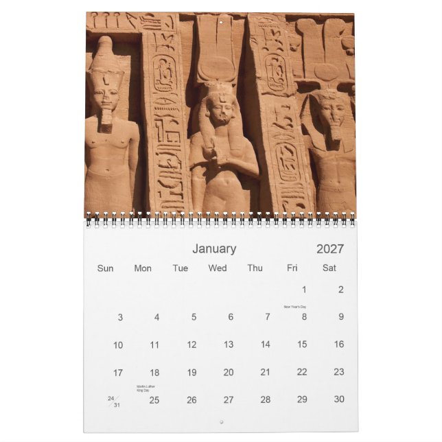 Ancient Egyptian Art 2011 Calendar Kalender (Jan 2027)