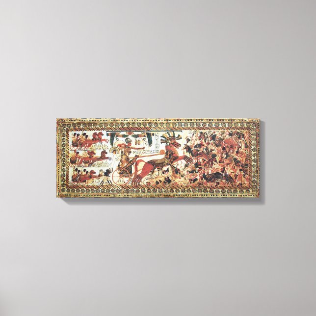Ancient Egyptian Art Canvastryck (Framsida)