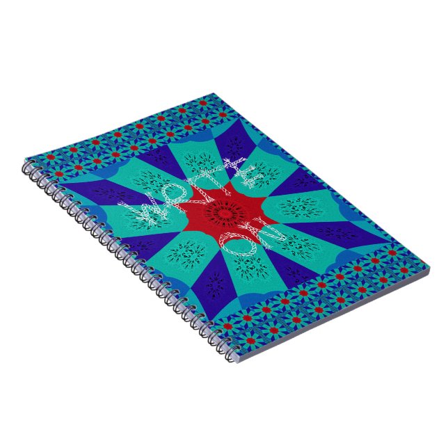 Ancient Egyptian Art: En Vibrant Mandala. Anteckningsbok (Högra Sidan)