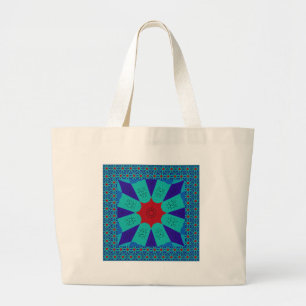 Ancient Egyptian Art: En Vibrant Mandala. Jumbo Tygkasse