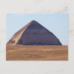 Ancient Egyptian Bent Pyramid - Dahshur Vykort