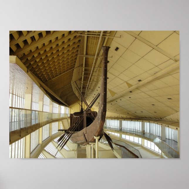 Ancient Egyptian Boat Poster (Framsidan)