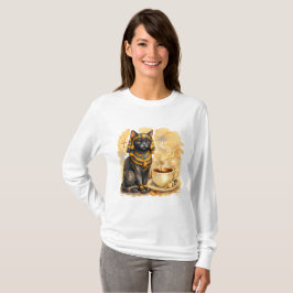 Ancient Egyptian Cat Bastet Mythology Design T Shirt