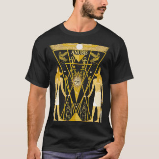 Ancient Egyptian God Anubis Kemetic Neter Anpu 428 T Shirt