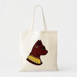 Ancient Egyptian Goddess Bastet Tote Tygkasse