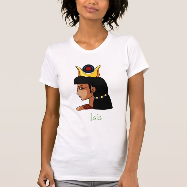 Ancient Egyptian Goddess Isis Tee (Framsida)