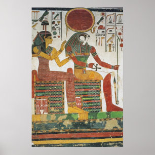 Ancient Egyptian Horus Print Poster