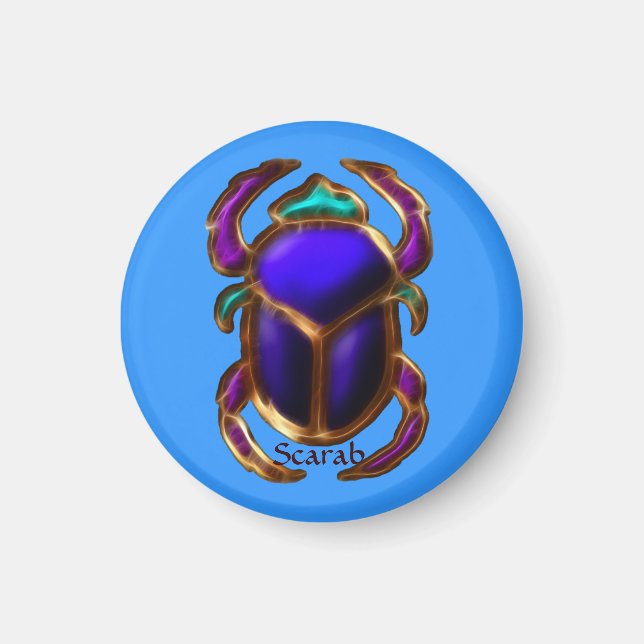 Ancient Egyptian Magic Scarab Magnet (Framsidan)