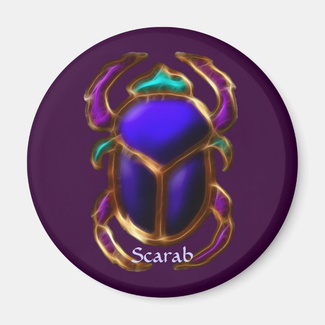 Ancient Egyptian Magic Scarab Magnet (Framsidan)