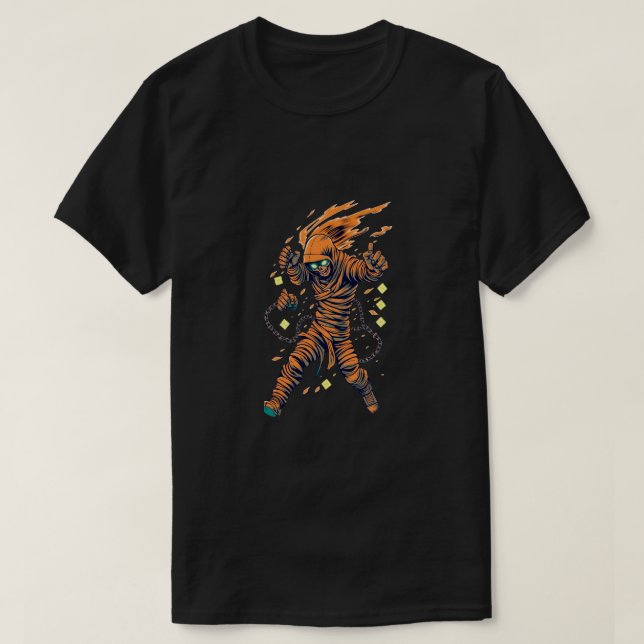 Ancient Egyptian Mummy T-Shirt (Design framsida)