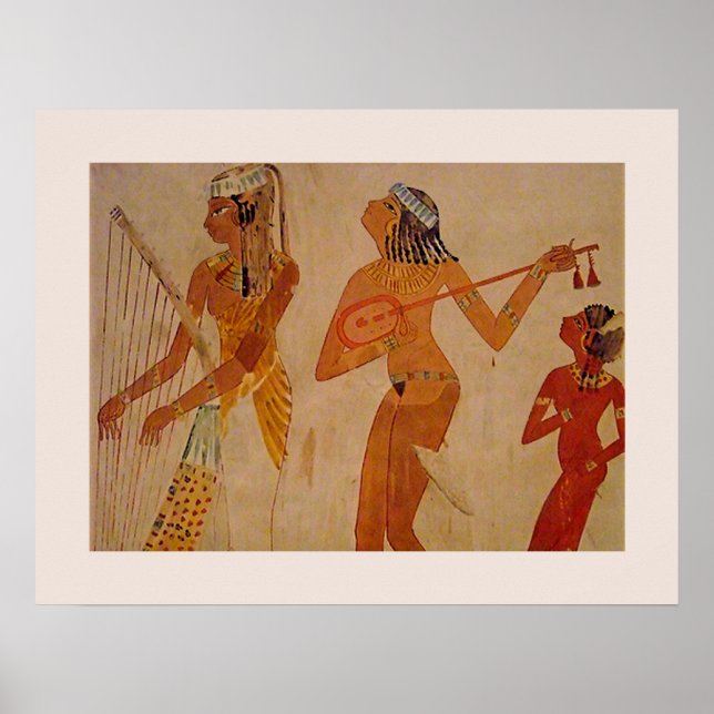 Ancient Egyptian Music Poster (Framsidan)