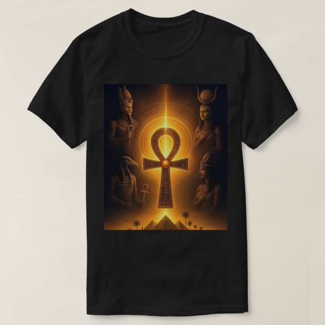 Ancient Egyptian Pharaoh T-Shirt | KaliraArts (Design framsida)