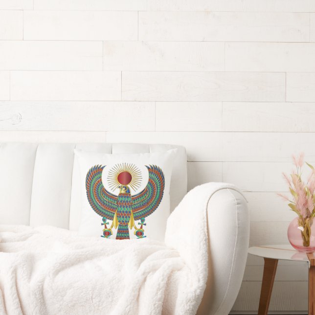 Ancient Egyptian Pharaoh T-Shirt | KaliraArts Kudde (Soffa)