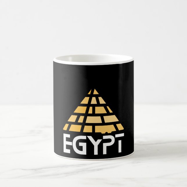 Ancient Egyptian Pyramid T Shirt Kaffemugg (Center)