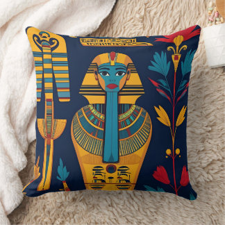 Ancient egyptian Queen dekorative dekorativ kudde