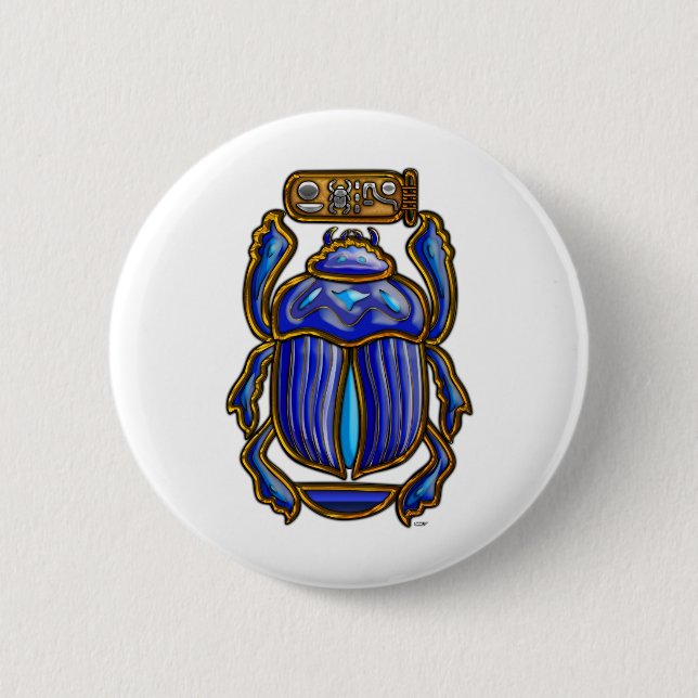 Ancient Egyptian Scarab Knapp (Framsida)