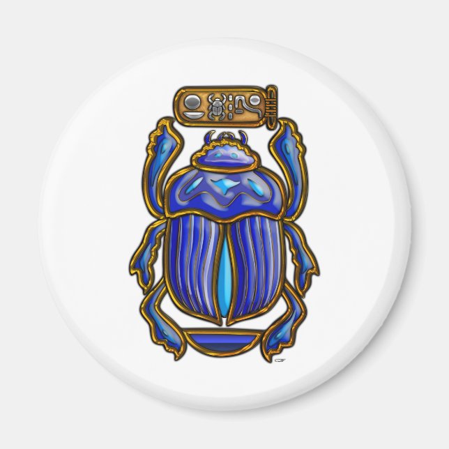 Ancient Egyptian Scarab Magnet (Framsidan)