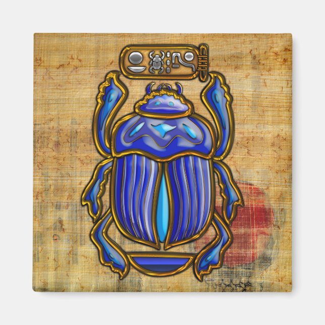 Ancient Egyptian Scarab Magnet (Framsidan)