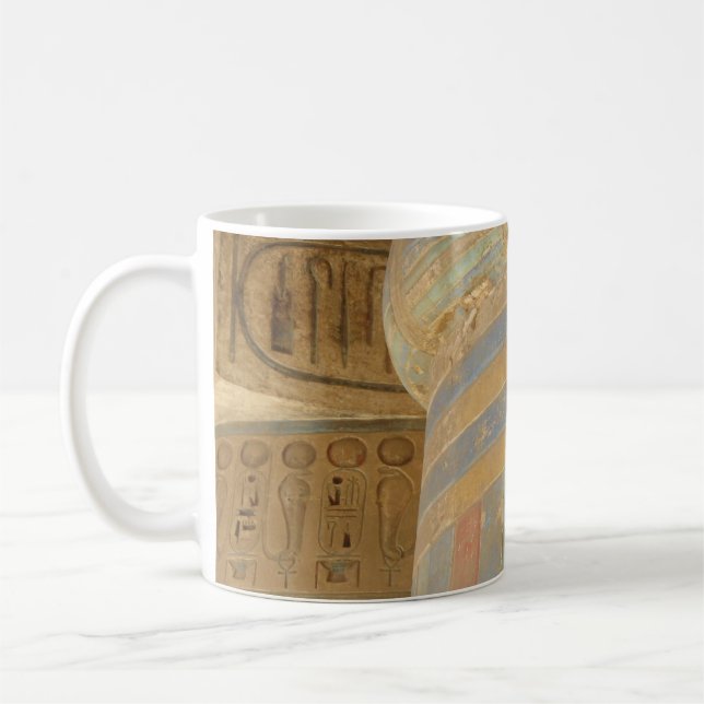 Ancient Egyptian Temple Kaffemugg (Vänster)
