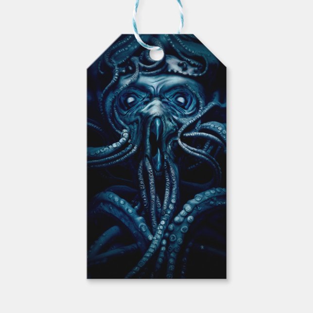 Ancient Eldtich Horror: Deep Ocean Kraken Presentetikett (Framsidan)