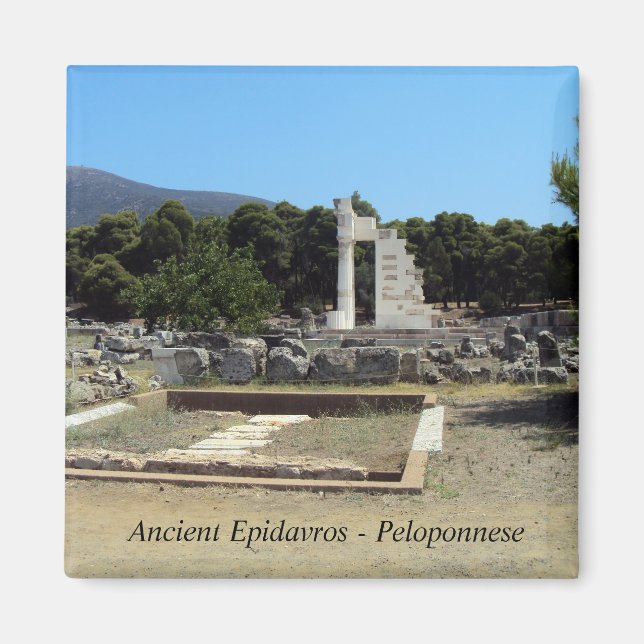 Ancient Epidavros - Peloponnesos Magnet (Framsidan)